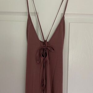 Heavenly By Victoria Supersoft Modal Tie-Back Slip Dress medium